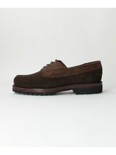 4 Eyelet Moccasins 3131-499-0701 31314990701: Dark Brown Suede 4 Eyelet Moccasins 3131-499-0701 31314990701: Dark Brown Suede