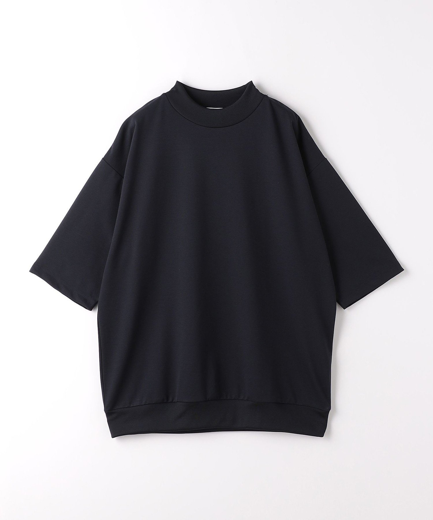 a day in the life ポンチ リラックス モックネックカットソー＜A DAY IN THE LIFE＞ ユナイテッドアローズ アウトレット トップス カットソー・Tシャツ ネイビー ホワイト ブラック