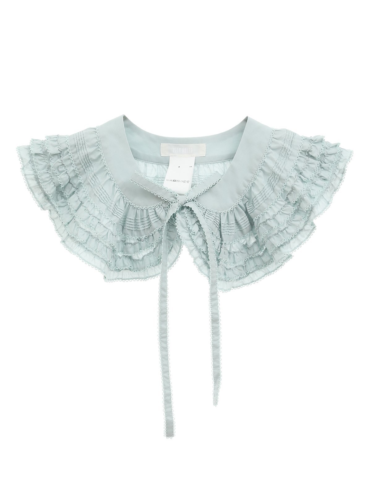 PINK HOUSE フリル使いティペット ピンクハウス ファッション雑貨 付け襟 グリーン ブラック ホワイト ピンク ネイビー ベージュ【送料無料】