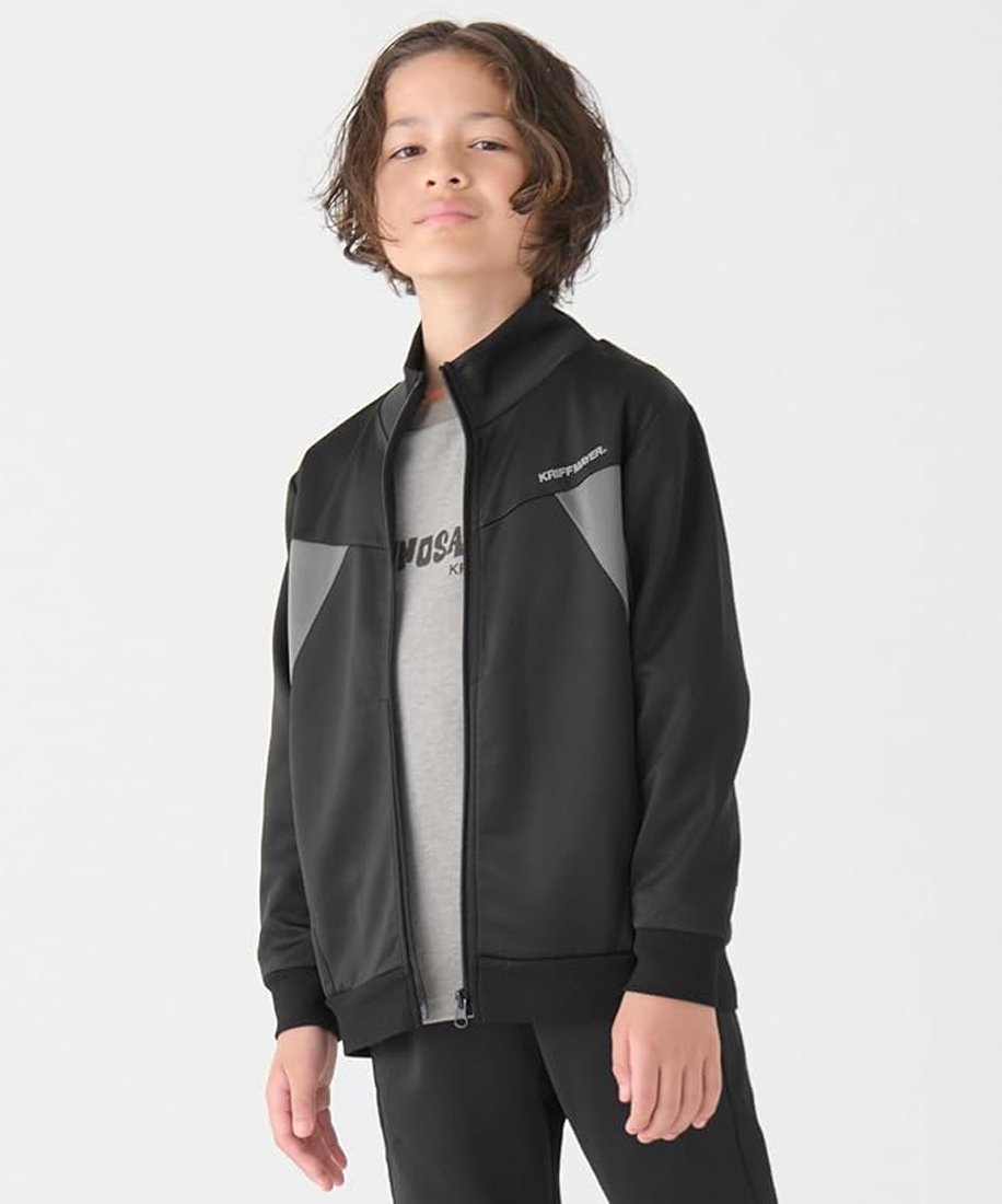 【SALE/30%OFF】KRIFF MAYER (K)クリフ ジャージ クリフメイヤー ジャケット・アウター その他のジャケット・アウター ネイビー ブラック