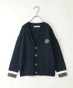【SALE/30%OFF】ikka 袖リブラインスクールニットカーディガン(120~160cm) イッカ トップス ニット ホワイト