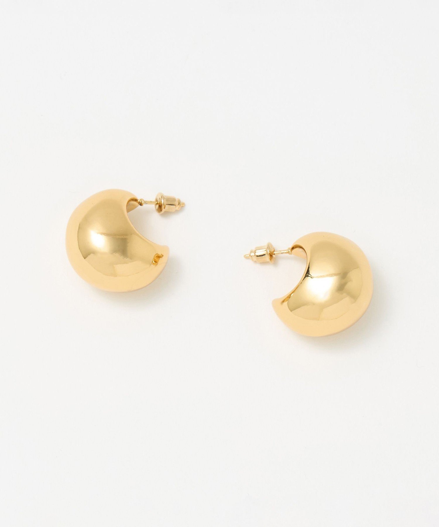 UNITED ARROWS クレセントムーン ピアス ユナイテッドアローズ アクセサリー・腕時計 ピアス シルバー ゴールド【送料無料】