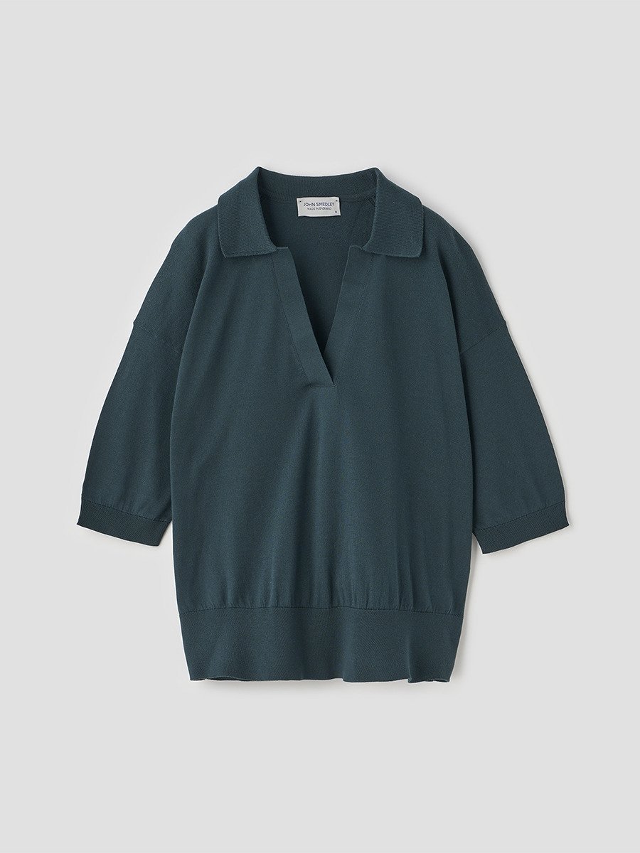 【SALE／30%OFF】JOHN SMEDLEY コットンスキッパートップス ｜ S4550 ｜ 30G ジョンスメドレー トップス ニット【送料無料】