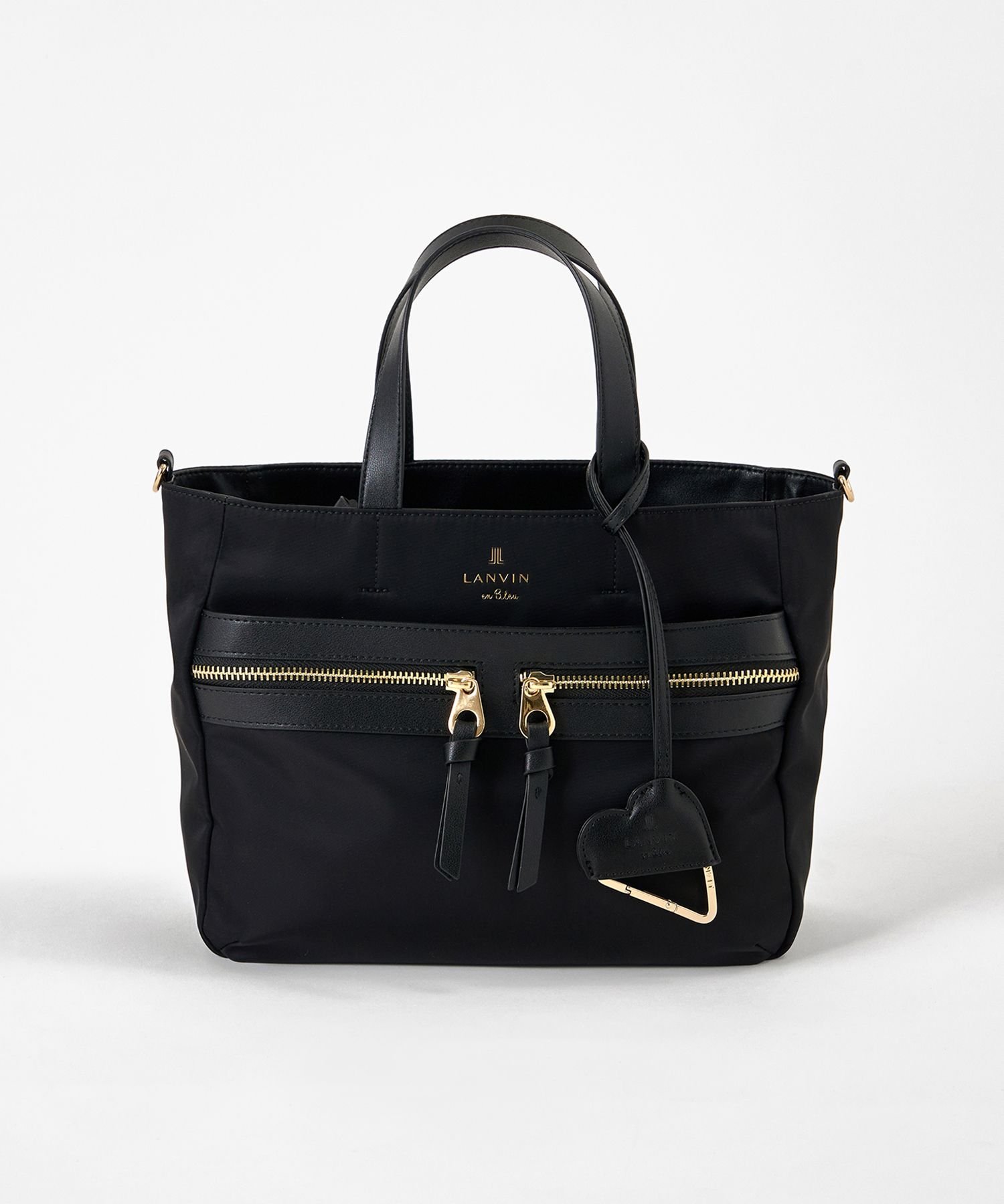 LANVIN en Bleu グラントート484872 ランバンオンブルー バッグ その他のバッグ グレー ブラック【送料無料】