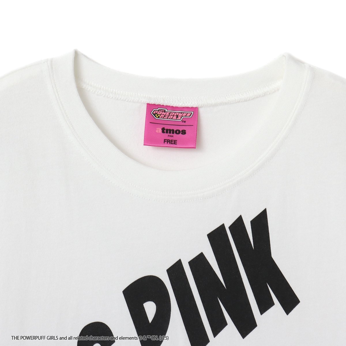 atmos pink The Powerpuff Girls x atmos pink Vintage T-shirt WHITE アトモス トップス カットソー・Tシャツ ホワイト