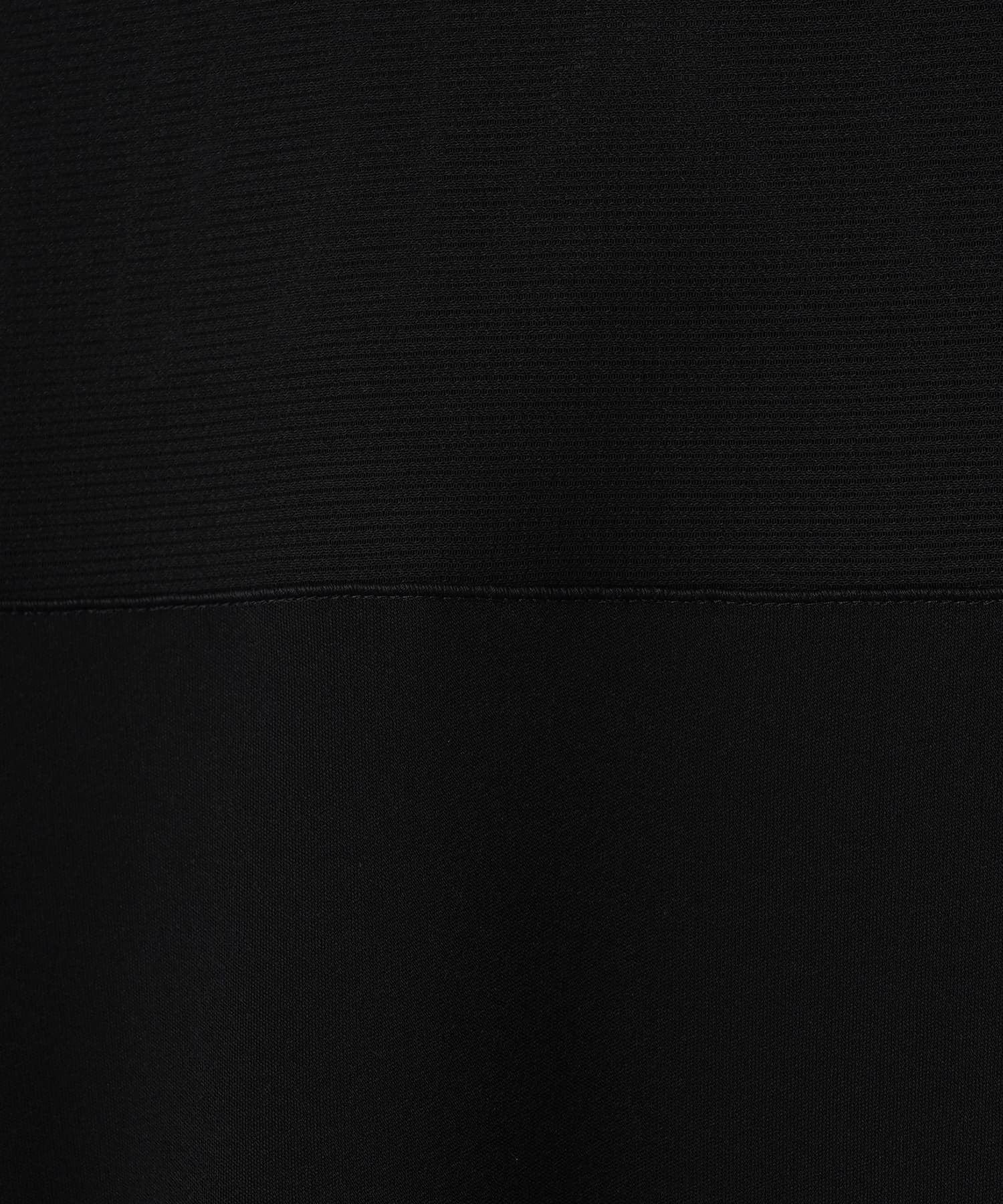 異素材コンビ・リブ使いトップス ランバン コレクション トップス カットソー・Tシャツ ピンク ブラック