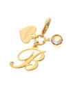 Samantha Thavasa Petit Choice シンプルイニシャル ファスナーチャーム B サマンサタバサプチチョイス ファッション雑貨 チャーム・...