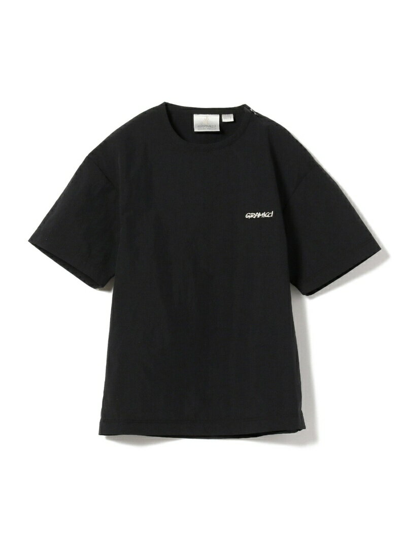 【SALE／50 OFF】B:MING by BEAMS GRAMICCI B:MING by BEAMS / 別注 キャンプ Tシャツ(100~130cm) ビームス アウトレット トップス カットソー Tシャツ ブラック