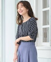 エニィスィス 服 レディース 【SALE／30%OFF】any SiS S 【接触冷感・吸水速乾・UVケア】エアリードレープスムース タックスリーブ ブラウス エニィスィス トップス シャツ・ブラウス ネイビー ホワイト パープル【送料無料】