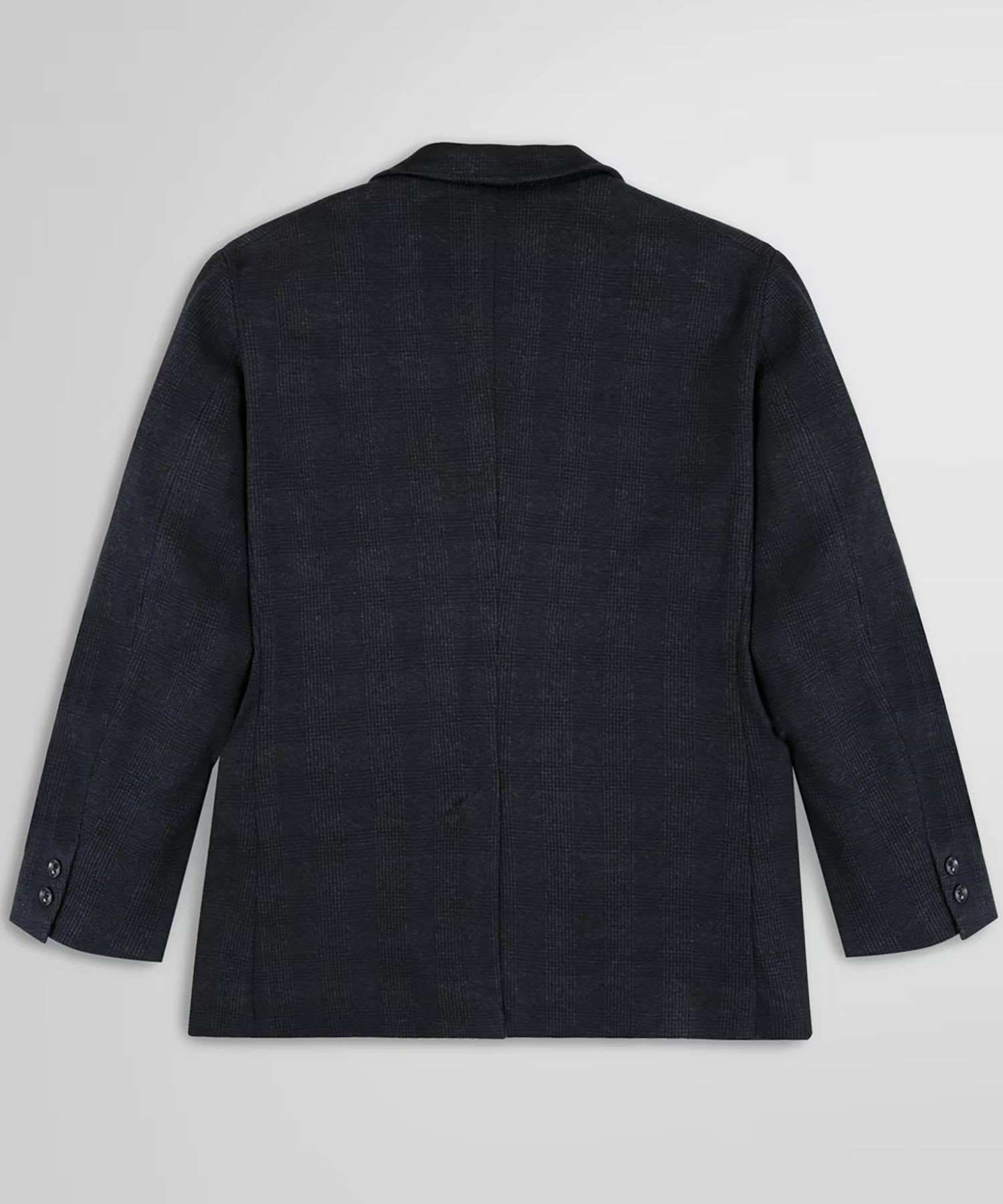 【SALE／30%OFF】BROOKS BROTHERS コットンブレンド グレンチェック 段返り3釦 ニットジャケット Traditional ブルックス ブラザーズ ジャケット・アウター テーラードジャケット・ブレザー グレー【送料無料】