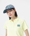 Jack Bunny!! チェック柄キャップ (UNISEX) ジャックバニー 帽子 その他の帽子 グリーン【送料無料】