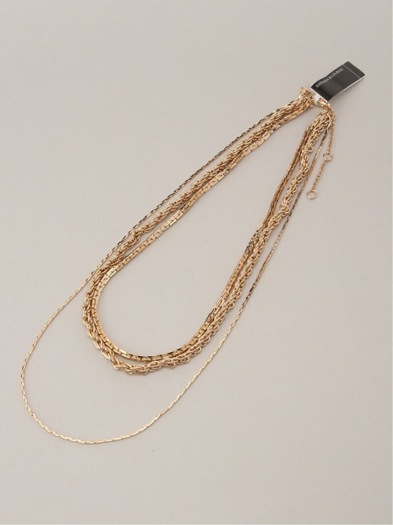 【SALE／70%OFF】BANANA REPUBLIC (W)Triple-Layer Necklace バナナ・リパブリック アクセサリー・腕時計 ネックレス ゴールド