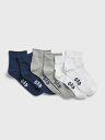 【SALE/40%OFF】GAP (K)クオーター クルーソックス 3足セット (キッズ) ギャップ 靴下・レッグウェア 靴下