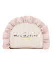 JILL by JILL STUART ◇ラウンドフリルポーチ ジル バイ ジル スチュアート 財布・ポーチ・ケース 財布 ピンク ブラック【送料無料】