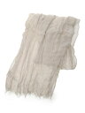 【SALE/56%OFF】Samansa Mos2 【UVカット】麻綿シワ加工ストール サマンサモスモス ファッション雑貨 マフラー・ストール・ネックウォーマー ベージュ グリーン パープル