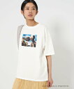 CITEN <CITEN>ETグラフィックハーフスリーブT シテン トップス カットソー・Tシャツ グレー
