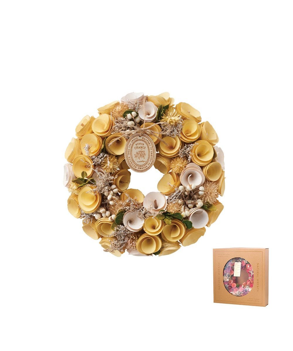 BACKYARD FAMILY ワンカラーリース M ローラ インテリア・生活雑貨 その他のインテリア・生活雑貨 ホワイト レッド ブラック イエロー パープル ピンク オレンジ