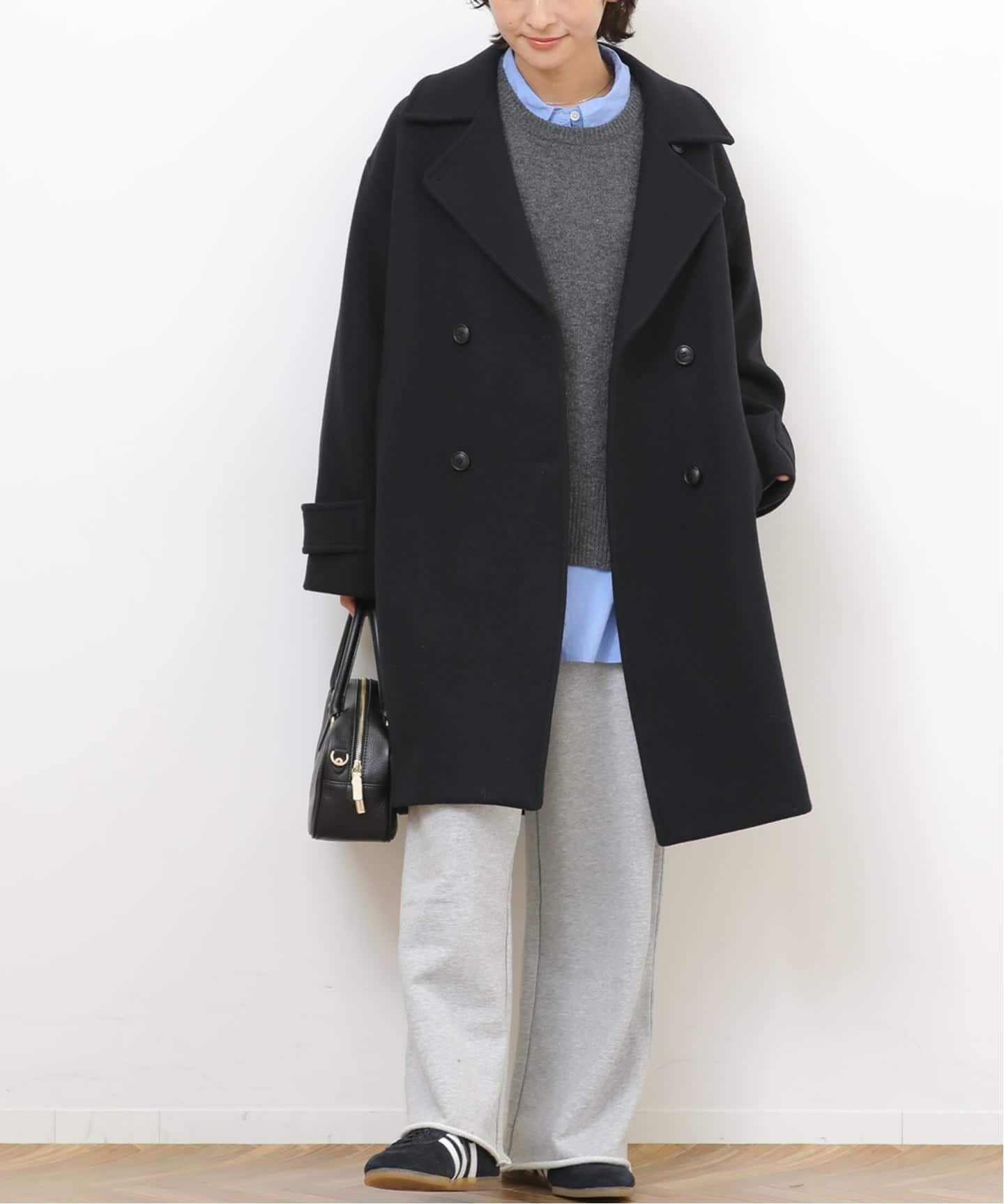 JOURNAL STANDARD relume 《追加》ピュアラムロングコクーンコート ジャーナル スタンダード レリュー..