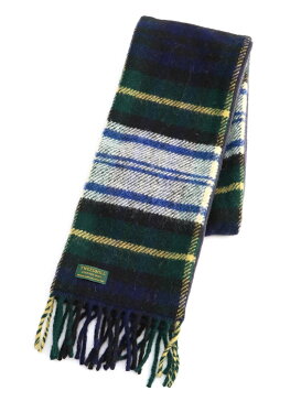 TWEED MILL TWEEDMILL/タータンウラフリースマフラー ヴァンテアン ファッショングッズ マフラー/スヌード ブラック グレー ホワイト ブルー レッド【送料無料】