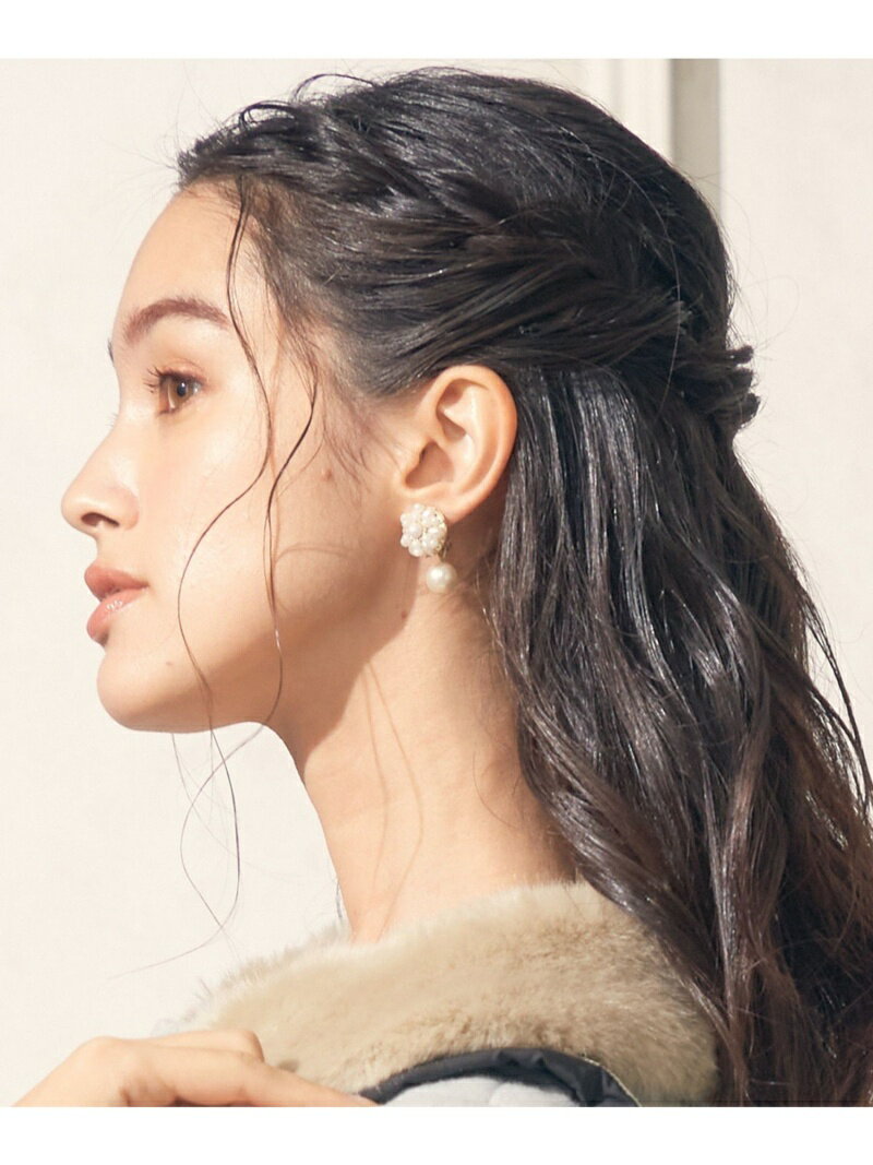 【SALE／30%OFF】TOCCA WHITE GARDEN EARRINGS イヤリング トッカ アクセサリー・腕時計 イヤリング・イヤーカフ ホワイト【送料無料】