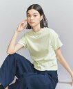 BEAUTY&YOUTH UNITED ARROWS オーガニックコットン Tシャツ ビューティー＆ユース　ユナイテッドアローズ トップス カットソー・Tシャツ グリーン ホワイト ネイビー【送料無料】