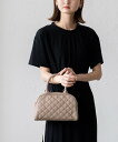 【SALE/33%OFF】aroco キルティング2wayミニボストンバッグ ヴィータフェリーチェ バッグ ボストンバッグ ベージュ ブラック ブラウン ホワイ...