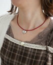 【SALE/10%OFF】MAJESTIC LEGON モチーフビーズネックレス マジェスティックレゴン アクセサリー・腕時計 ネックレス ブルー ブラック