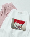 【SALE/35%OFF】FREAK'S STORE フラワー フォト × サガラ刺繍 裏起毛 スウェット【限定展開】 24AW フリークスストア トップス ス...
