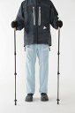 and wander carbon trekking pole アンドワンダー スポーツ・アウトドア用品 アウトドア・レジャー・キャンプ用品 ブラック【送料無料】