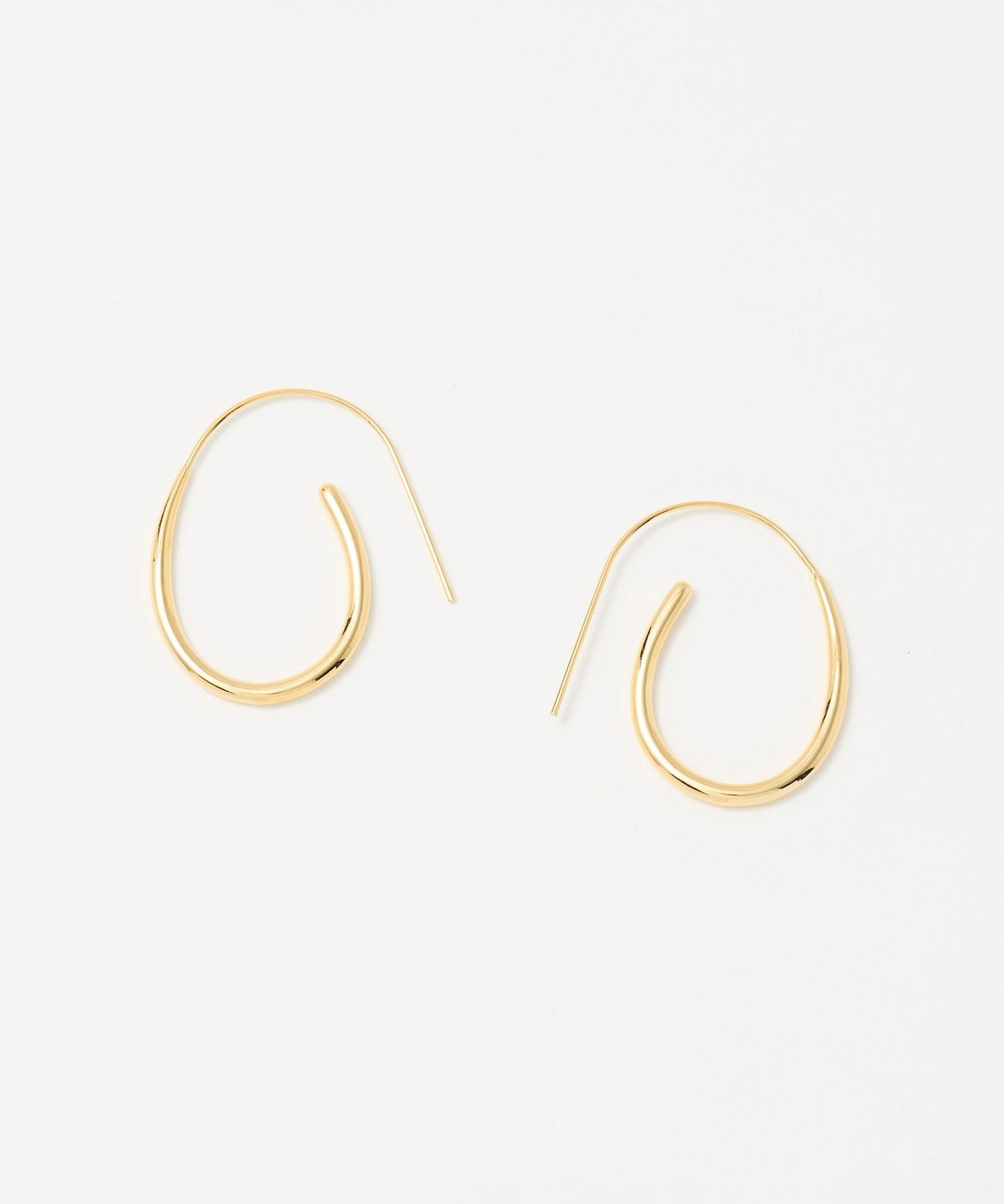 【SALE／30%OFF】UNITED ARROWS フック フープピアス ユナイテッドアローズ アクセサリー・腕時計 ピアス シルバー ゴールド【送料無料】