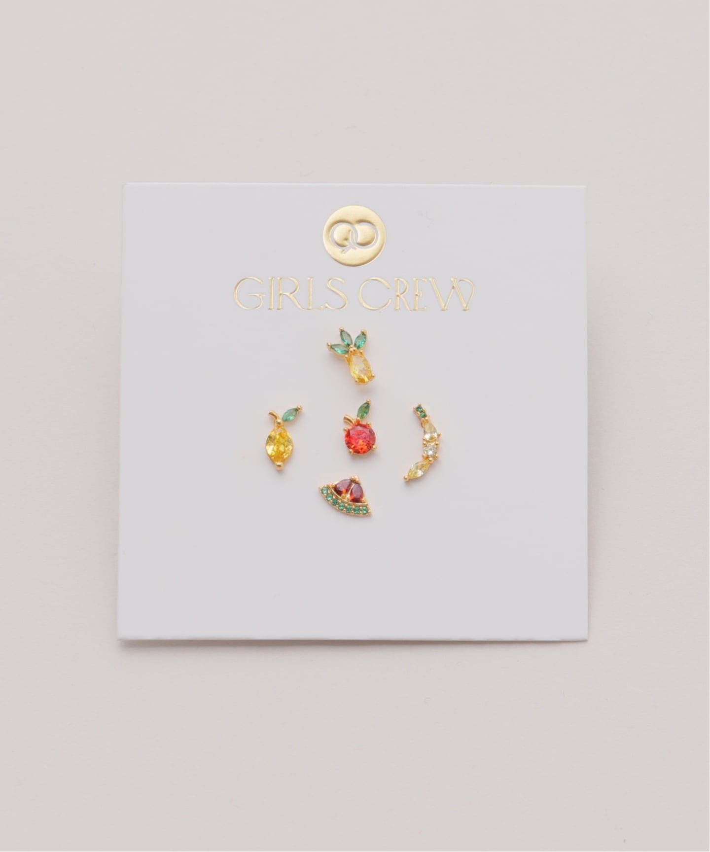 JOURNAL STANDARD L'ESSAGE 《WEB限定予約》Girlscrew/ガールズクルー Tropical Fruit ピアス (5ピース1セット) ジャーナルスタンダード レサージュ アクセサリー・腕時計 ピアス ゴールド【送料無料】