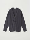 JOHN SMEDLEY V-neck Long sleeved Cardigan ｜ S4620 ｜ 30G COMMON FIT ジョンスメドレー トップス ニット ネイビー【送料無料】