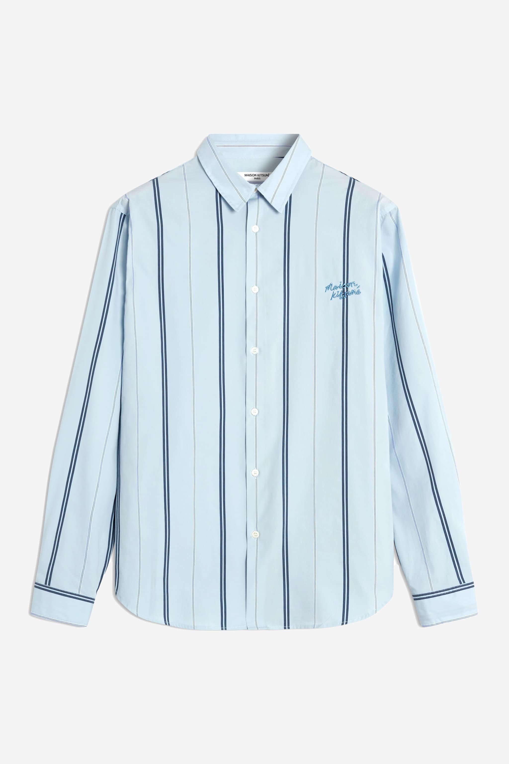 【SALE／40%OFF】Maison Kitsune Maison Kitsune/(M)RELAXED SHIRT メゾン キツネ トップス シャツ・ブラウス ブルー【送料無料】のサムネイル