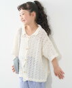 【SALE/20%OFF】CIAOPANIC TYPY 【KIDS】【GOOD HOLIDAY】透かし編み開襟シャツ チャオパニックティピー トップス シャツ・...