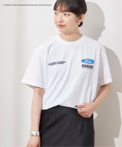 JOURNAL STANDARD L'ESSAGE 【GOOD ROCK SPEED / グッドロックスピード】FordロゴTEE:Tシャツ ジャーナルスタンダード レサージュ トップス カットソー・Tシャツ ホワイト【送料無料】 JOURNAL STANDARD L'ESSAGE 【GOOD ROCK SPEED / グッドロックスピード】FordロゴTEE:Tシャツ ジャーナルスタンダード レサージュ トップス カットソー・Tシャツ ホワイト【送料無料】