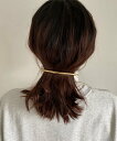 LOWRYS FARM メタルバレッタ ローリーズファーム ヘアアクセサリー バレッタ・ヘアクリップ・ヘアピン シルバー ゴールド