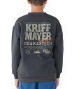 【SALE/30%OFF】KRIFF MAYER (K)裏起毛 クルー スウェット (バックロゴ) クリフメイヤー トップス スウェット・トレーナー グレー オ...