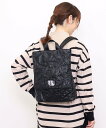 【SALE/20%OFF】Nananoel jenny メタルボタンリュック/A4・PC対応 プードゥードゥー バッグ リュック・バックパック ブラック グレー ホワイト シルバー【送料無料】(4)