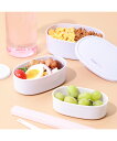 【SALE/20%OFF】Francfranc ロゴ フードコンテナ 3個セット パープル フランフラン 食器・調理器具・キッチン用品 弁当箱・ランチボックス パープル