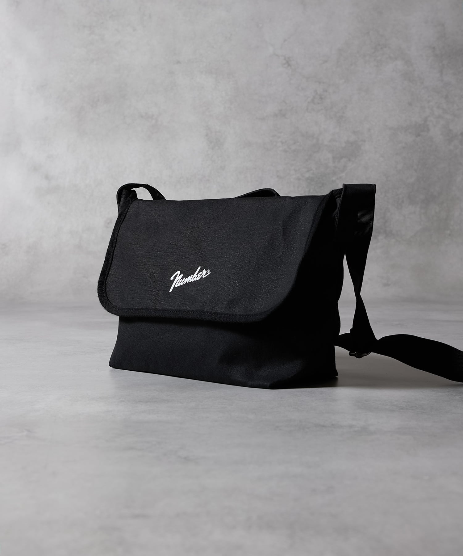 NUMBER (N)INE 2WAY SHOULDER BAG / SMALL ナンバーナイン バッグ ショルダーバッグ ホワイト ブラック
