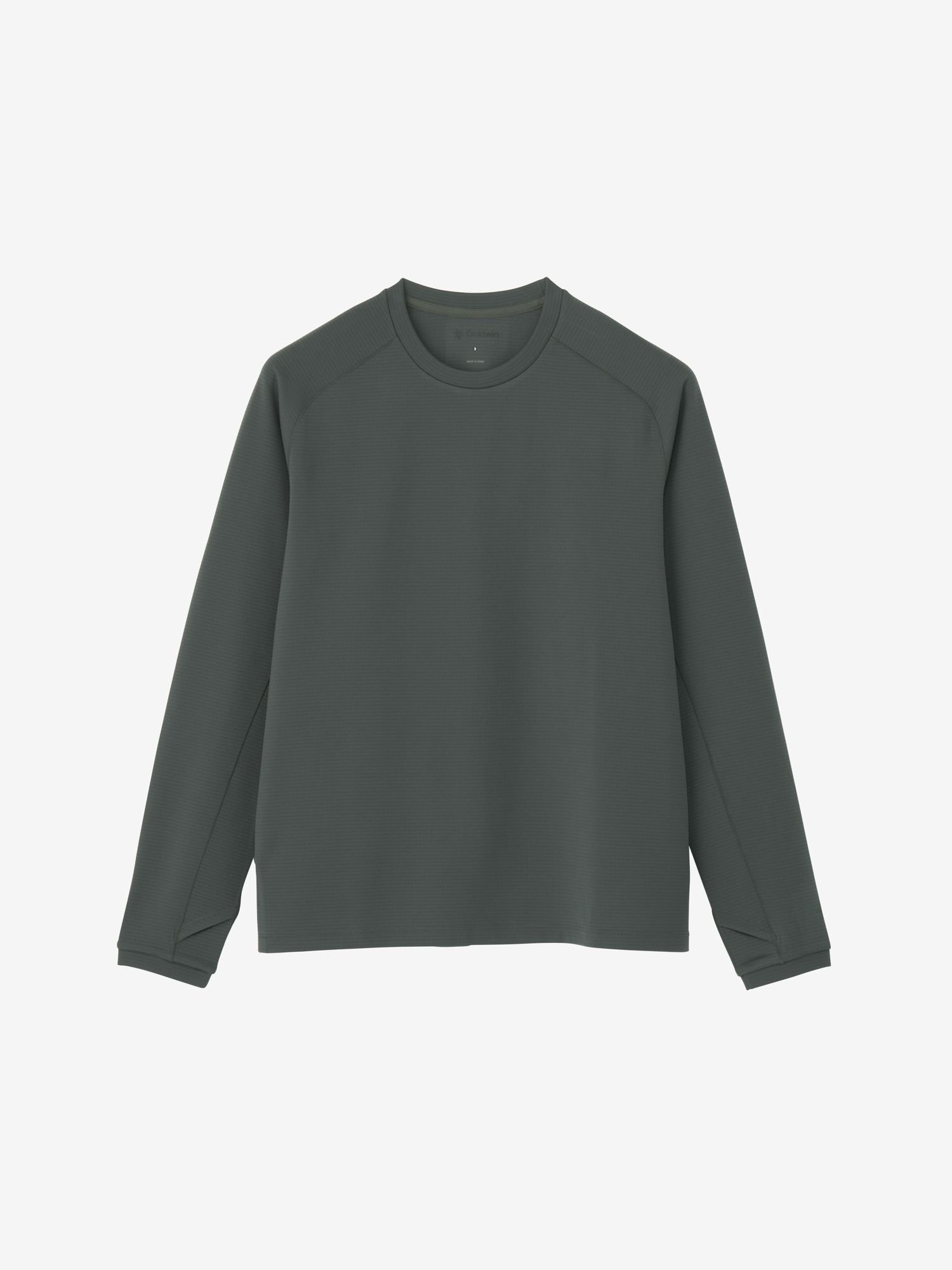 Goldwin 【公式】デュアルレイヤードロングスリーブティーシャツ(ユニセックス) ゴールドウイン トップス カットソー・Tシャツ ブラック【送料無料】