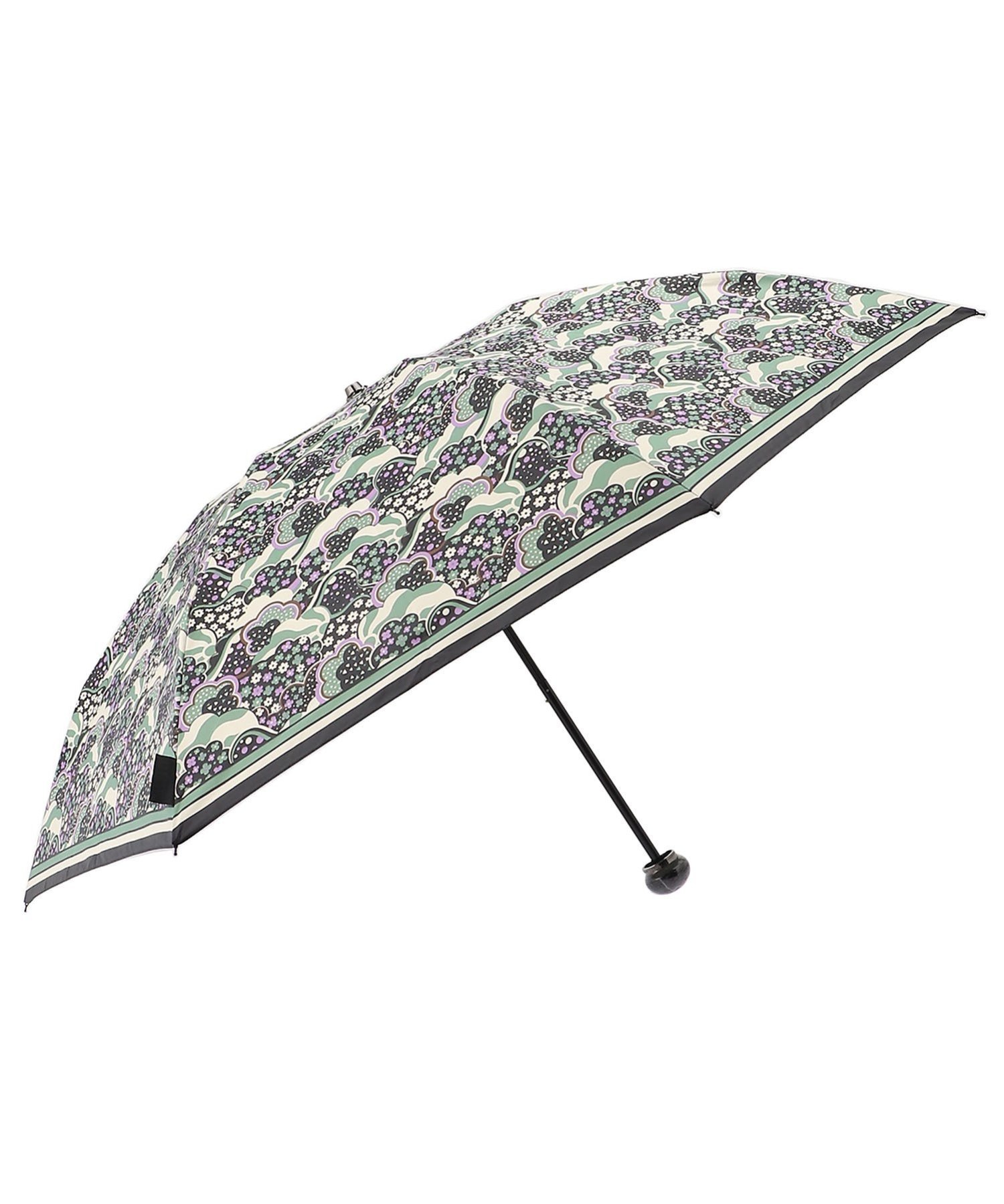 アナスイ ANNA SUI ANNA SUI/(W)ANNA SUI(アナ スイ)雨傘(折り畳み傘) オーロラ　アクセント ファッション雑貨 折りたたみ傘 グリーン パープル ブルー【送料無料】