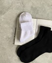 WEGO MEN'S カラーアンクルソックス(A) ウィゴー 靴下・レッグウェア 靴下 ブラック ホワイト
