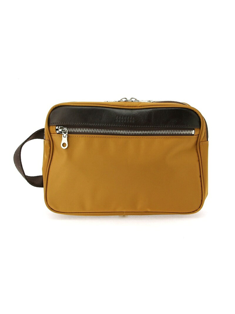 BARNEYS NEW YORK (M)ナイロンポーチ バーニーズ ニューヨーク バッグ ショルダーバッグ ブラウン ベージュ ブラック レッド ネイビー