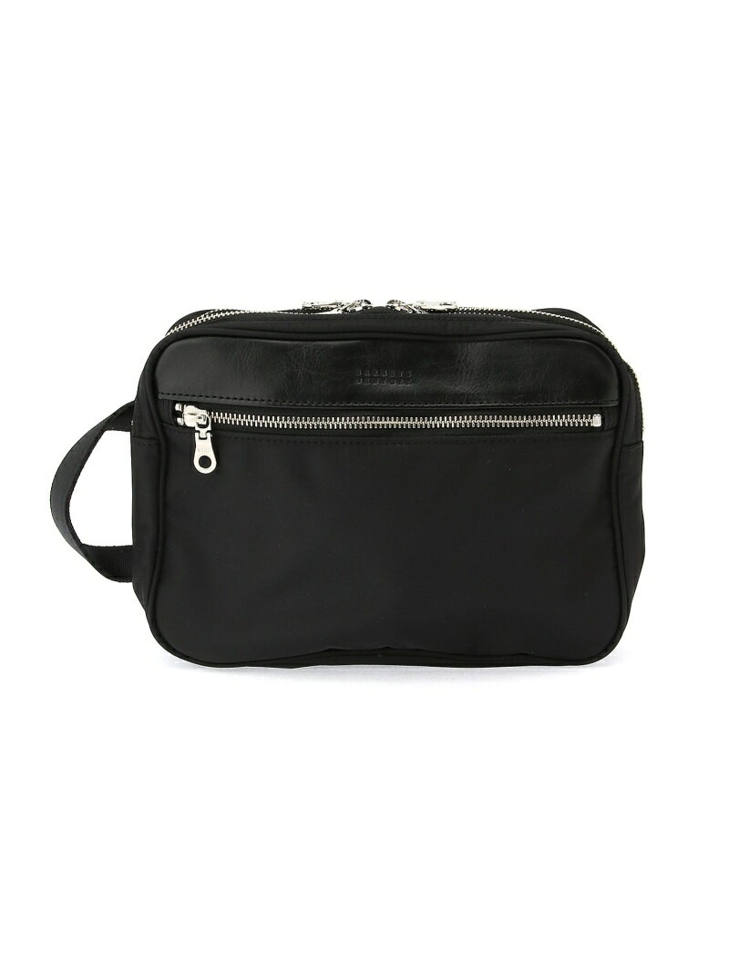 BARNEYS NEW YORK (M)ナイロンポーチ バーニーズ ニューヨーク バッグ ショルダーバッグ ブラウン ベージュ ブラック レッド ネイビー
