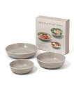 【SALE/30%OFF】Francfranc オルディ ディーププレートセット (ボウルS・M,ディーププレート3点セット) フランフラン 食器・調理器具・キ...