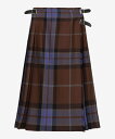 Bshop O'NEIL OF DUBLIN | ウーステッドウール ミドルキルトスカート WOMEN ビショップ スカート その他のスカート ブラウン ネイビ...