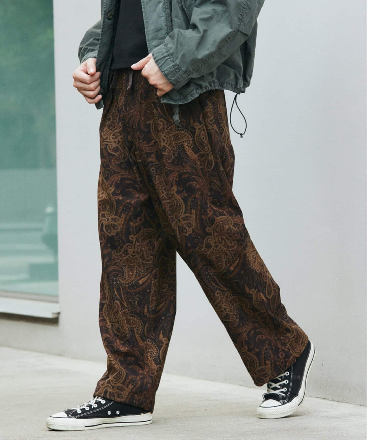 JOURNAL STANDARD TRICOT CORD オーバー パンツ / セットアップ対応 ジャーナル スタンダード パンツ ..