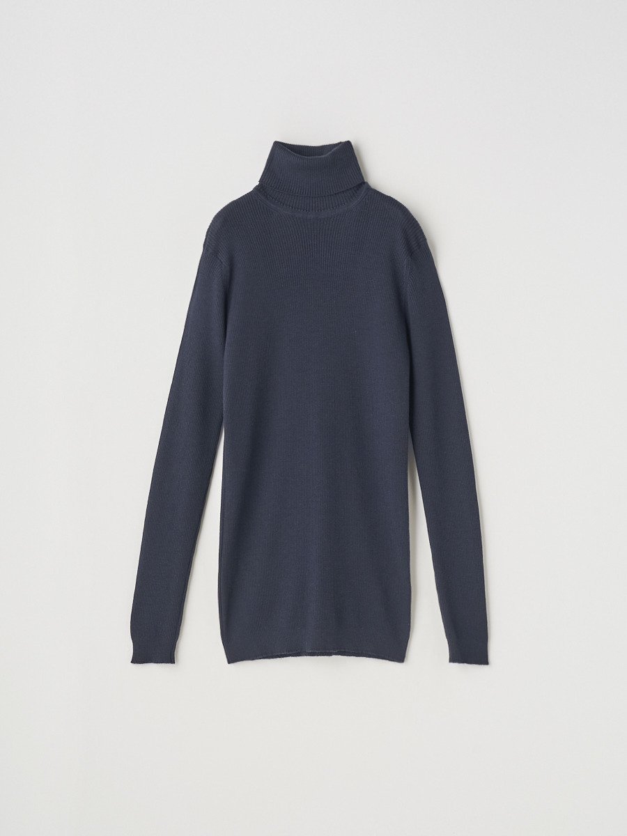 JOHN SMEDLEY リブタートルネック長袖プルオーバー ｜ VENESSA ｜ 30G ジョンスメドレー トップス ニット【送料無料】