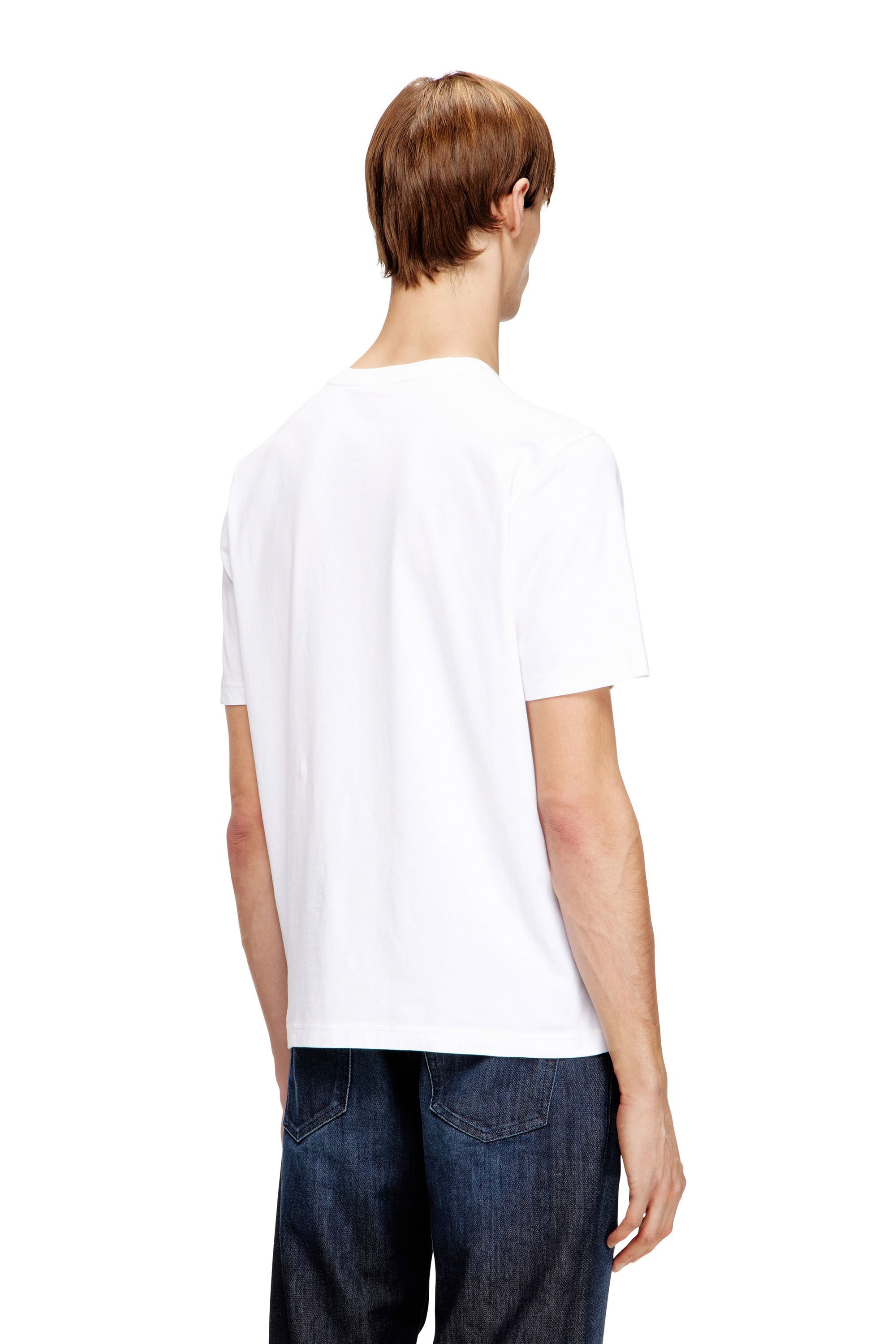 メンズ Tシャツ T-ADJUST-V9 ディーゼル トップス カットソー・Tシャツ ブラック ホワイト